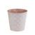 White/Pink Zinc Checked Bucket