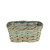 Light Green Rectangle Basket