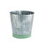 19cm Green Base Zinc Bucket