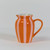 Striped Bulbous Ceramic Jug