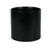 Hortus Sofia Ceramic Pot Matt Black - Dia17 x H17cm