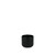Hortus Havana Ceramic Pot Matt Black - Dia8 x H7cm
