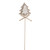 Wooden Christmas Tree Pick