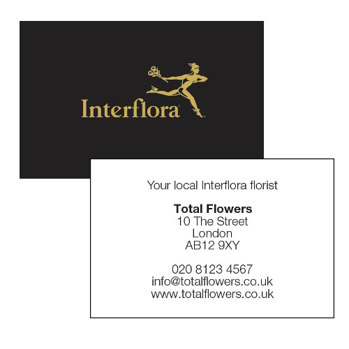 Personalised Business Cards & Blush Pink Stickers