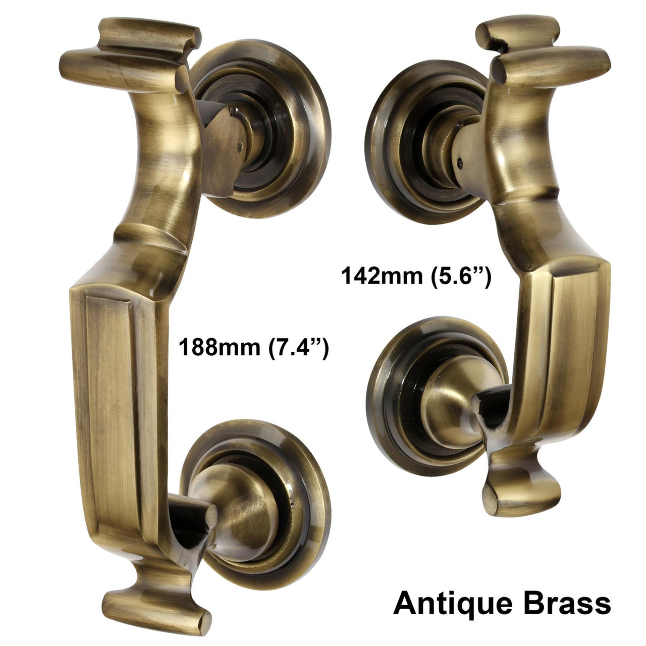 Prima Doctor Solid Brass Heavy Duty Door Knocker - JCP Hardware