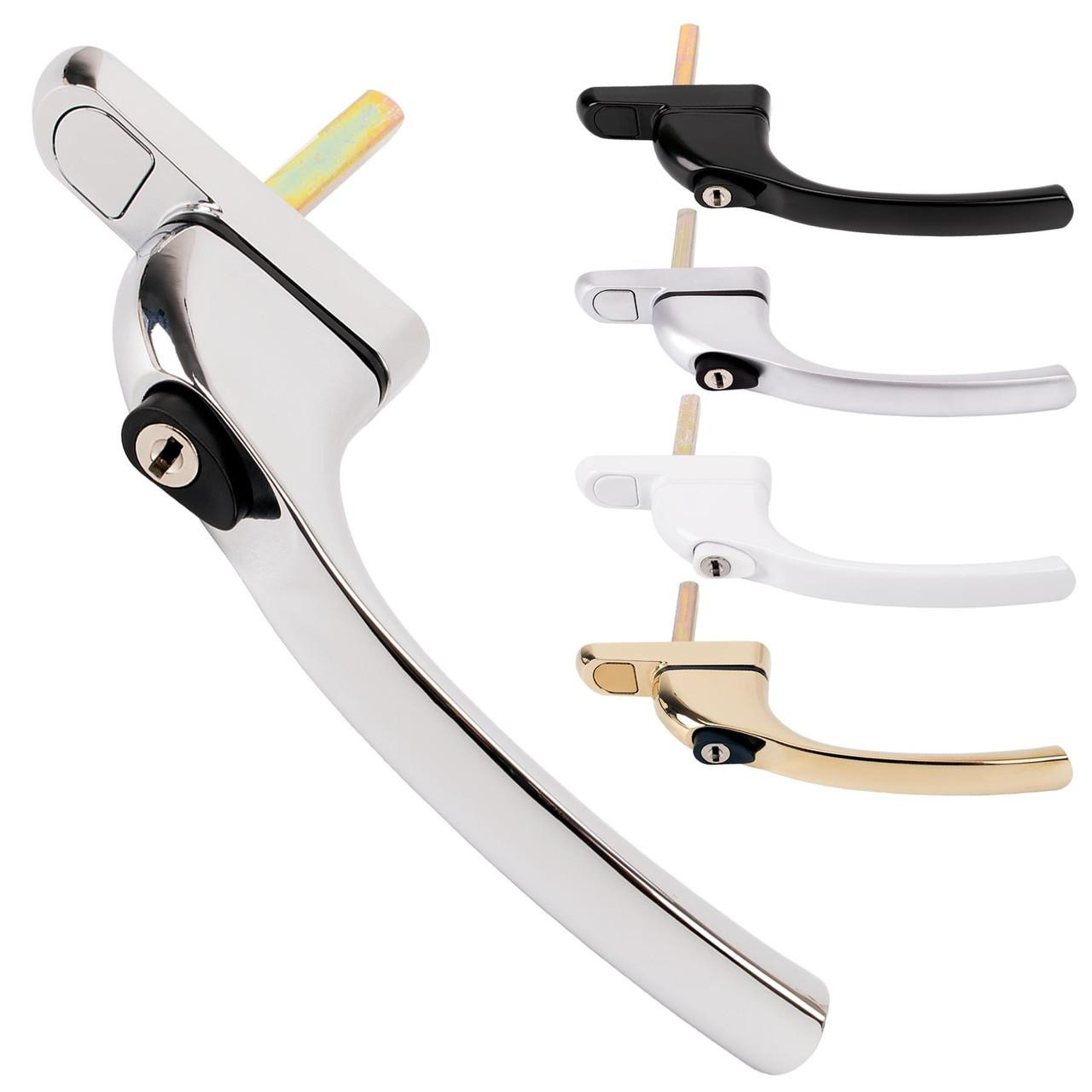 Avocet Affinity Plus Inline Espag UPVC Window Handle - JCP Hardware