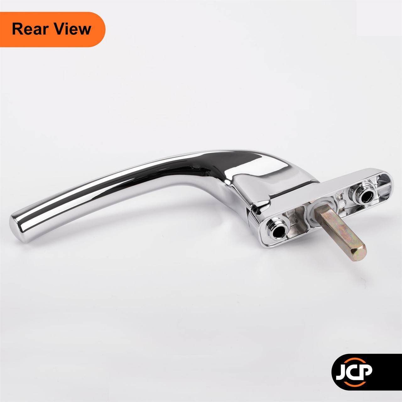 greenteQ Alpha Cranked Espag UPVC Window Handle - JCP Hardware