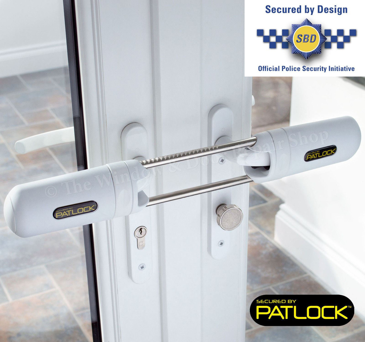 Patio door clearance lock with key