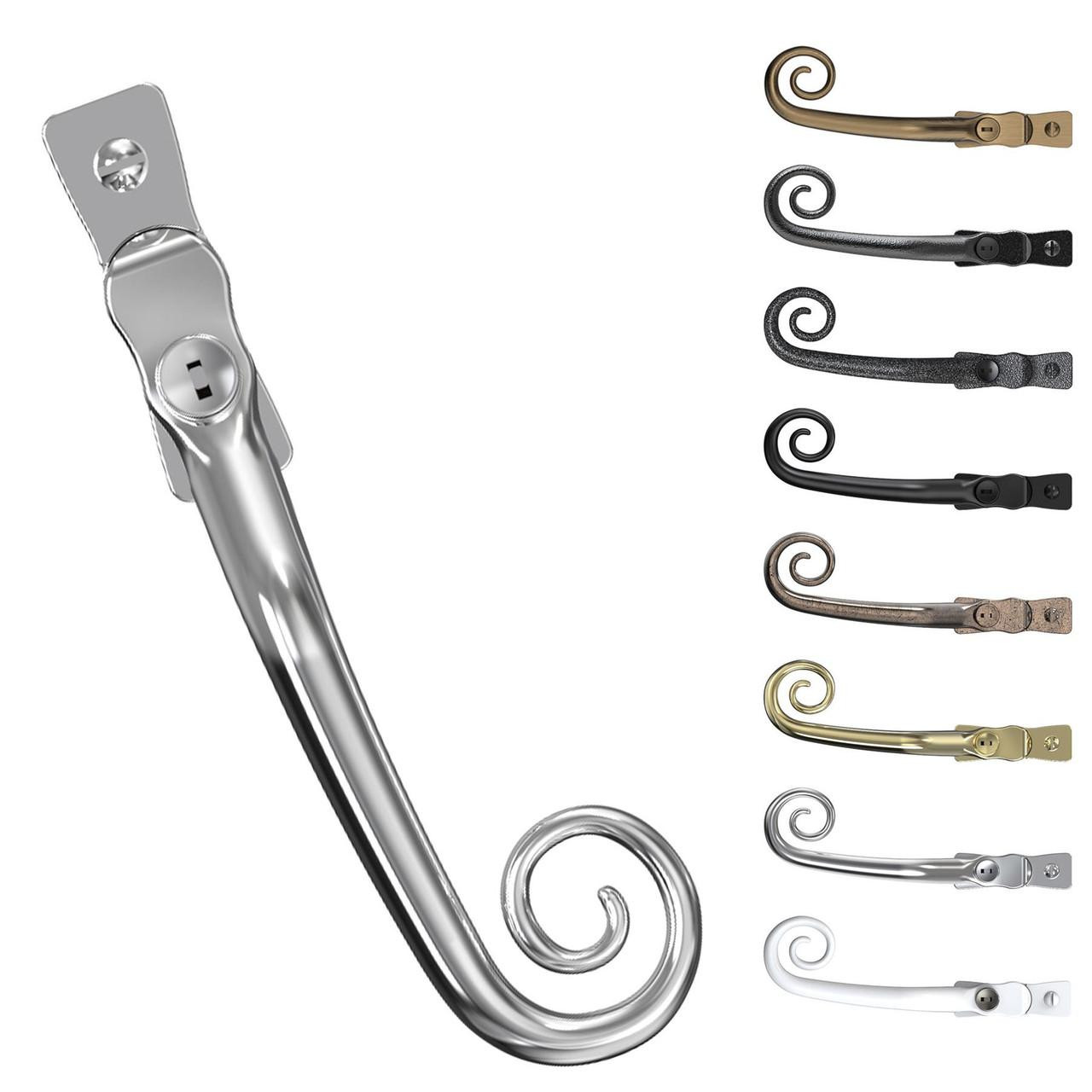 Mila Heritage Monkey Tail UPVC Espag Window Handle - JCP Hardware