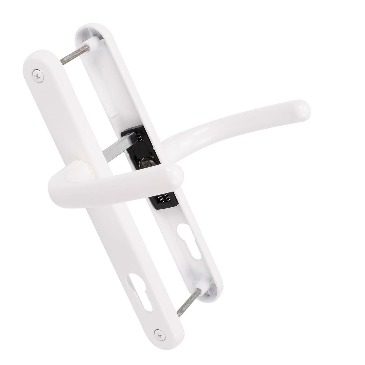 Fab & Fix Balmoral UPVC Door Handle Pair 92mm 62mm PZ 211mm