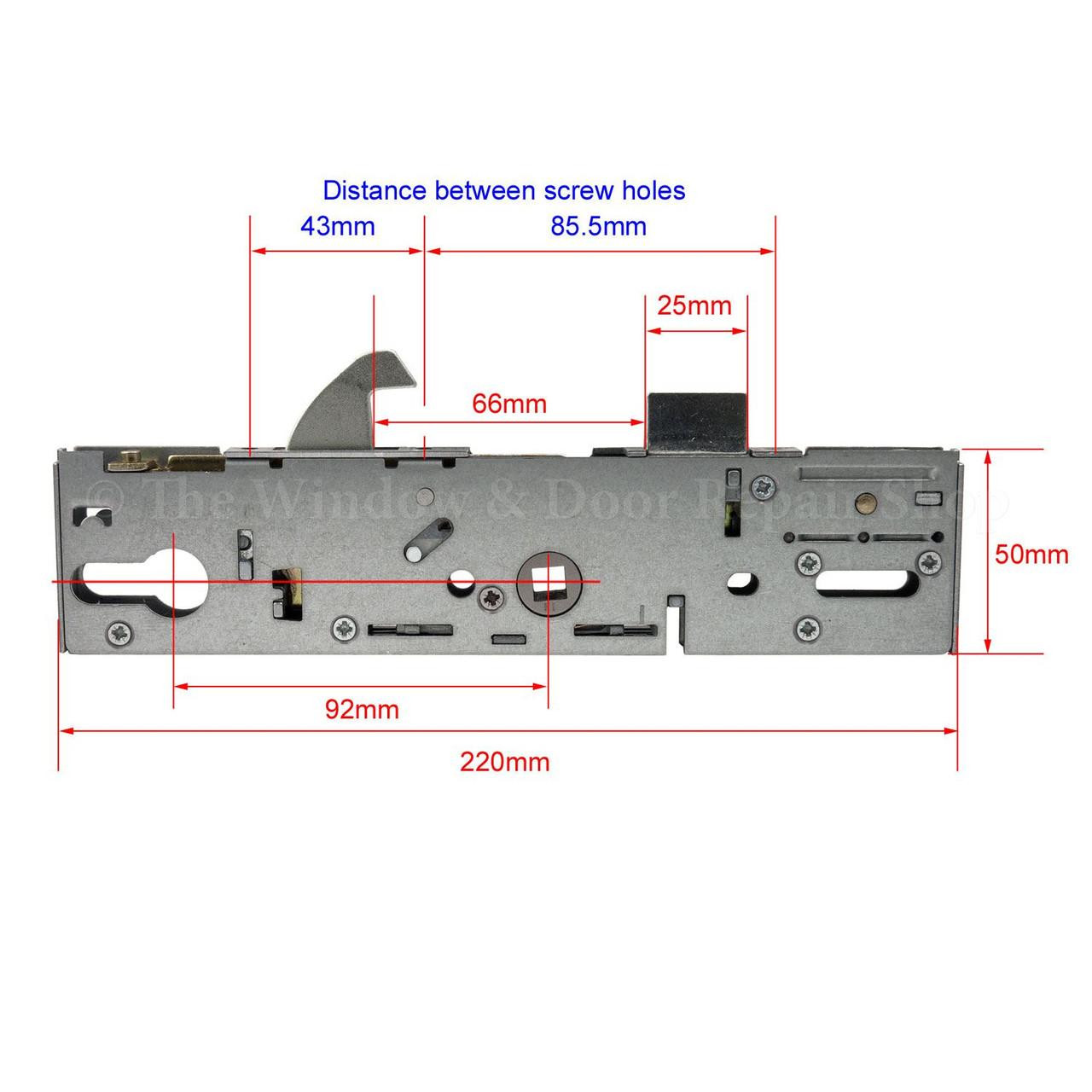 ERA Laird Saracen 6000 Cego Hook Gearbox for Multipoint Door Lock