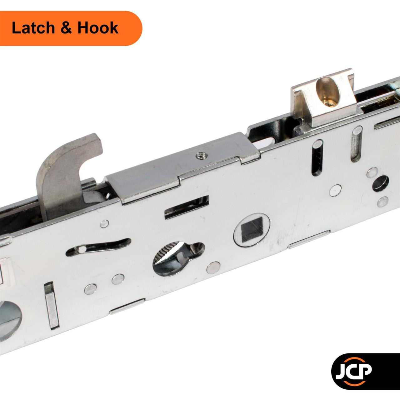 Fullex XL 35mm uPVC Composite Door Gearbox Hook Lock Case 92mm