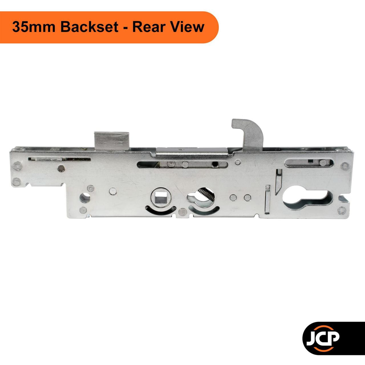 Fullex XL 35mm uPVC Composite Door Gearbox Hook Lock Case 92mm