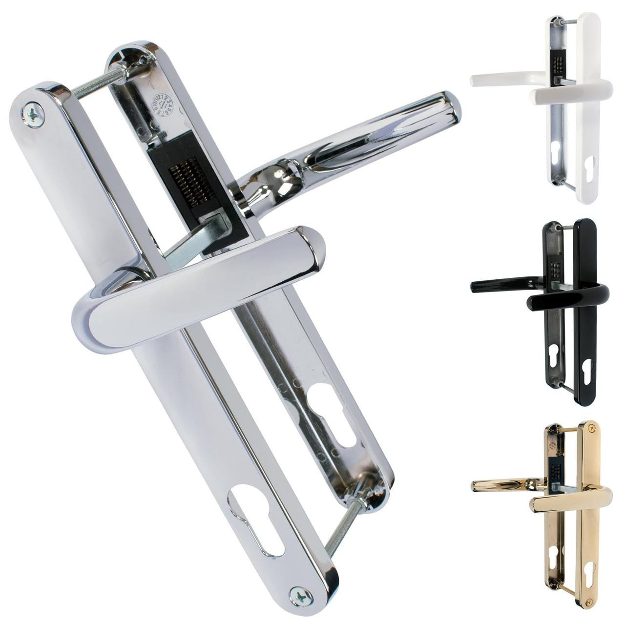 Mila Hero UPVC Door Handle Pair 92mm PZ 211mm Fixings - JCP Hardware