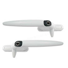 Trojan Sparta White Cockspur UPVC Window Handle