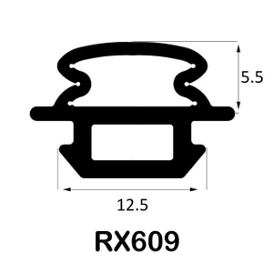 Bifold door gasket