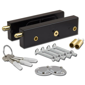 Garage door security bolt lock