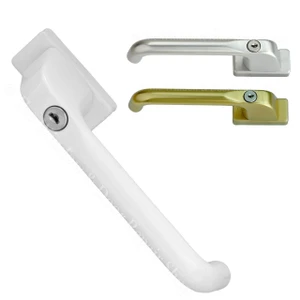 Tilt and slide patio door handle