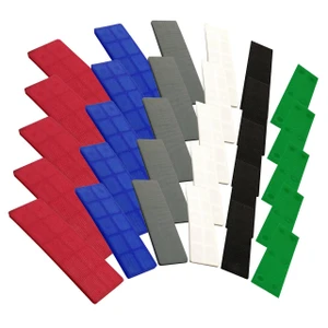 Flat window glazing packers