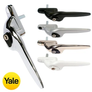 Cranked espag uPVC window handle