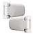 ERA UPVC Door Flag Hinge White Maxim ERA UPVC Door Flag Hinge White Maxim