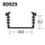 Reddiplex R0929 Patio Door U Channel Gasket Seal Black Rubber Wrap Around Replacement Seal Reddiplex R0929 Patio Door U Channel Gasket Seal Black Rubber Wrap Around Replacement Seal