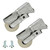 TSS Pair CA865 Patio Door Roller Wheels 38mm Sliding Steel CA862 CA863 TSS Pair CA865 Patio Door Roller Wheels 38mm Sliding Steel CA862 CA863