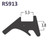 Reddiplex R5913 Black TPR Reddiglaze Wedge Gasket UPVC Window Door Double Glazing Rubber Seal Reddiplex R5913 Black TPR Reddiglaze Wedge Gasket UPVC Window Door Double Glazing Rubber Seal