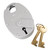 Securit Padlock Close Shackle 63mm Securit Padlock Close Shackle 63mm