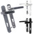 Winlock UPVC Composite Door Handle Pair 92mm PZ 122mm Fixings Winlock UPVC Composite Door Handle Pair 92mm PZ 122mm Fixings