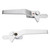Avocet WMS Cockspur UPVC Window Handle Avocet WMS Cockspur UPVC Window Handle