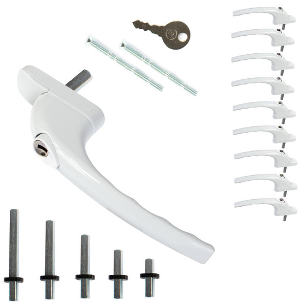 Mila 10 Pack Mila Smart Spindle Inline UPVC Window Handle