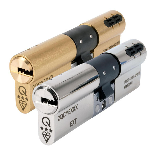GreenteQ Orion 3 Star Anti Snap Euro Cylinder UPVC Front Door Lock TS007