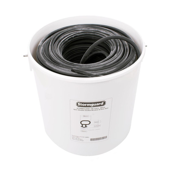 Stormguard Black Stormguard Replacement Bubble Gasket UPVC Window Door Double Glazing Rubber Seal 100m Tub or Sample Stormguard Black Stormguard Replacement Bubble Gasket UPVC Window Door Double Glazing Rubber Seal 100m Tub or Sample