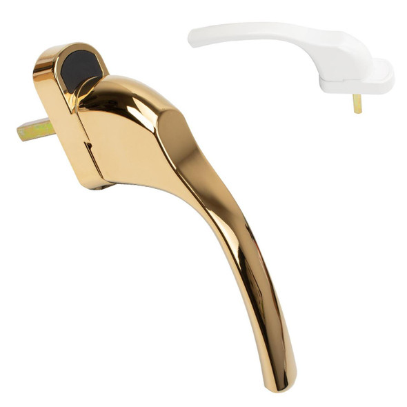 GreenteQ Tilt and Turn uPVC Window Handle Non Locking 40mm Spindle GreenteQ Tilt and Turn uPVC Window Handle Non Locking 40mm Spindle