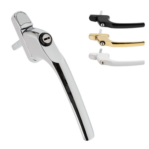 ERA Era uPVC Window Handle Universal Inline Espag Handle 40mm ERA Era uPVC Window Handle Universal Inline Espag Handle 40mm