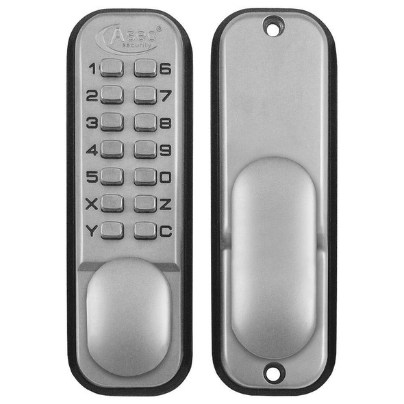 Asec Push Button Mechanical Digital Combination Code Door Lock