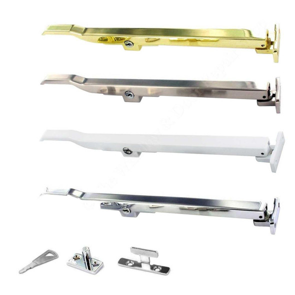 Securit 10" Timber Window Locking Casement Stay