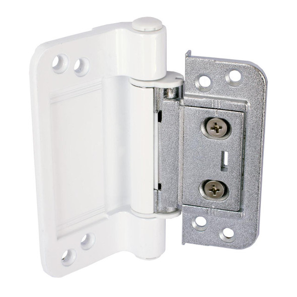 Trojan White Trojan 3D Butt Hinge for Composite Doors