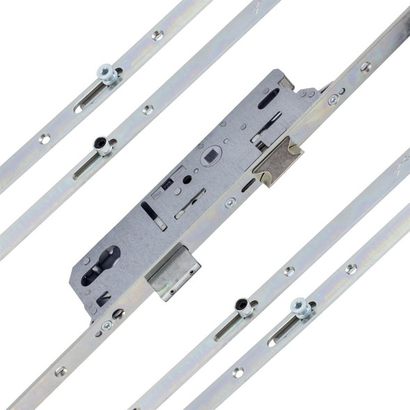 Fuhr 856 Type 2 Multipoint Door Lock 2 Mushroom 2 Roller 92PZ