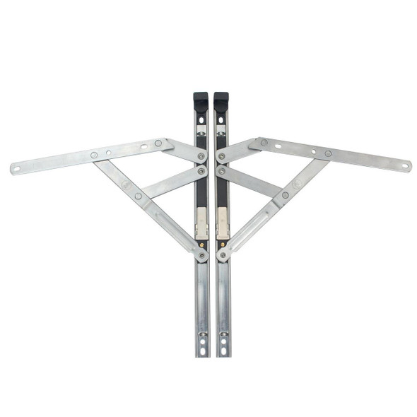 Yale UPVC Window Hinge Egress Fire Escape Easy Clean Yale Friction Stay Pair