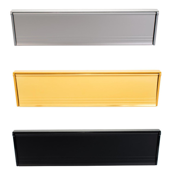 Exitex Internal Letter Box Cover Draught Excluder with Aluminium Flap