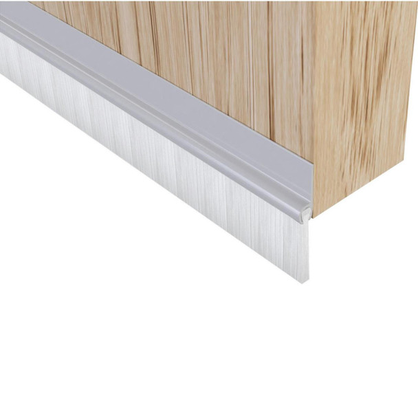Stormguard Self Adhesive Brush Draught Excluder Bottom Door Seal Strip 1000mm Stormguard Self Adhesive Brush Draught Excluder Bottom Door Seal Strip 1000mm