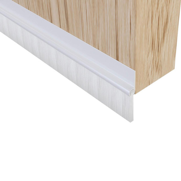 Stormguard Self Adhesive Brush Draught Excluder Bottom Door Seal Strip 1000mm Stormguard Self Adhesive Brush Draught Excluder Bottom Door Seal Strip 1000mm
