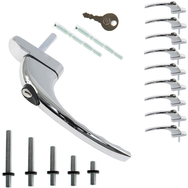 Mila 10 Pack Mila Smart Spindle Inline UPVC Window Handle