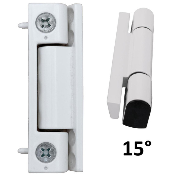 Yale UPVC Door Butt Hinge Neon Paddock