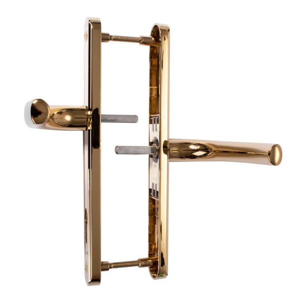 GreenteQ greenteQ Alpha UPVC Door Handle Pair 92mm 62mm PZ Offset