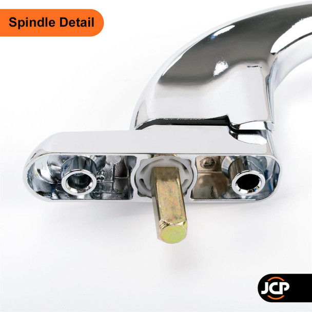 Avocet Affinity Plus Cranked Espag UPVC Window Handle