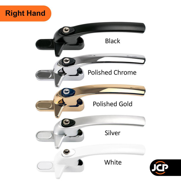 GreenteQ greenteQ Alpha Cockspur UPVC Window Handle