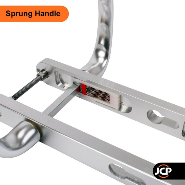 Hoppe Tokyo UPVC Door Handle Pair 92mm PZ 203mm Fixings Hoppe Tokyo UPVC Door Handle Pair 92mm PZ 203mm Fixings